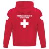 Zip-up Red Unisex (Men size) Photo 2