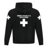 Zip-up Black Unisex (Men size) Photo 2