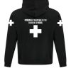 Hoodie Black Unisex (Men size) Photo 2