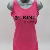 Ladies Tank Top Pink Photo 1