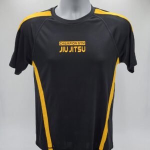 T-shirt Black/Yellow Poly